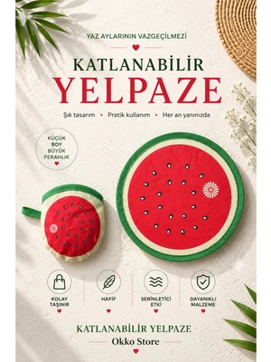 OkkoStore Pratik Katlanabilir Yelpaze