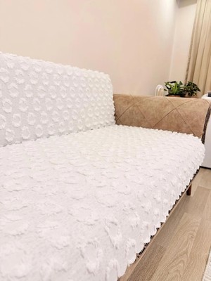 Montana Home Üks Şönil Sakallı Koltuk Örtüsü Kaydırmaz Çekyat Örtüsü 170X210
