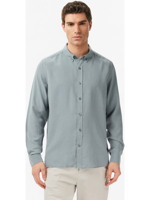 Nautica Erkek Yeşil Regular Fit Gömlek