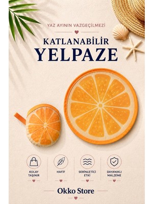 OkkoStore Pratik Katlanabilir Yelpaze