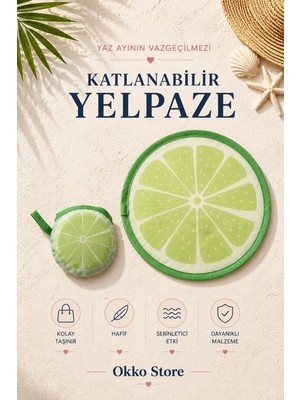 OkkoStore Pratik Katlanabilir Yelpaze