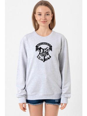 Tshirthane HP Hogwarts Grimelanj Kadın 2ip Sweatshirt