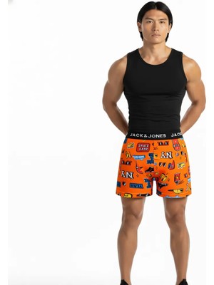 Jack & Jones Karışık 5'li Boxer Paketi - Elements