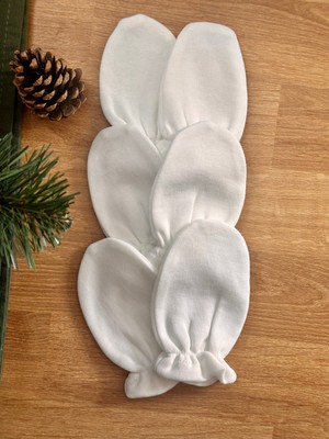 Mama Miel Baby 3lü Ekru Eldiven Set
