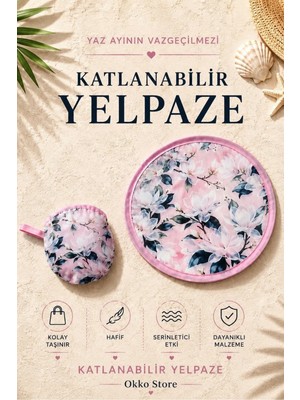 OkkoStore Pratik Katlanabilir Yelpaze