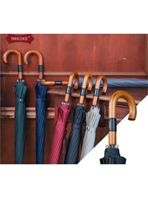 Empressco Dayanıklı Fiberglas Baston Şemsiye, Şık ve Güçlü Koruma