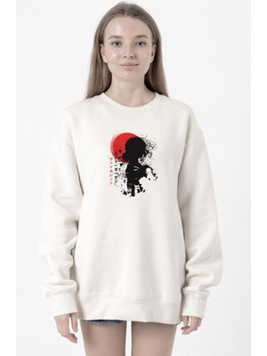 Tshirthane Violet Evergarden Anime Dark Poster Beyaz Kadın 2ip Sweatshirt