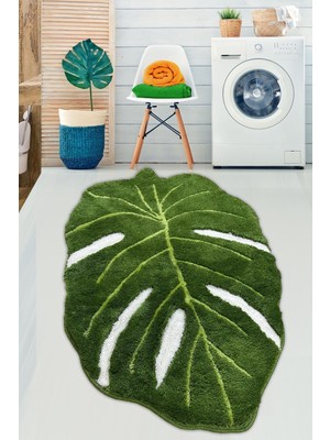 Empressco Yıkanabilir 80X120 cm Kaymaz Taban Banyo Paspası
