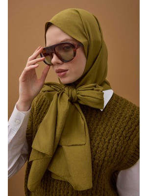 HE-QA Soft Kraş Şal Yağ Yeşili
