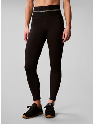 Calvin Klein Kadın Siyah Calvin Klein Icon Sport Wıde Wb 7, Ub1 Siyah Kadın Tayt