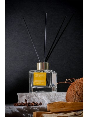 The Groove Floral Bouquet 100 ml Kare Çubuklu Oda Kokusu Parfümü Şeffaf Charmant Bouquet