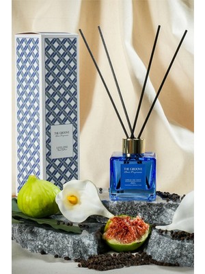 The Groove Woody Jasmine 100 ml Kare Çubuklu Oda Kokusu Parfümü Lacivert Danse Du Vent