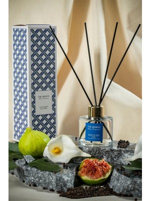The Groove Woody Jasmine 100 ml Silindir Çubuklu Oda Kokusu Parfümü Şeffaf Danse Du Vent