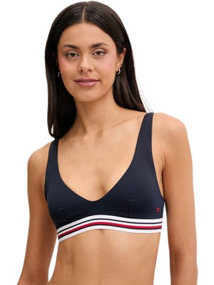 Tommy Hilfiger Kadın Lacivert Bikini Üst UW0UW06351