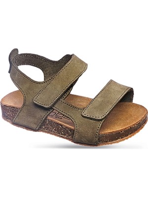 Sanbe 510 Z 2004 21-25 Erkek Deri Çocuk Sandalet
