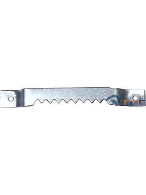 İlkyaz Fashion Tırtıklı Timsah Ağız Çerçeve Askı - Büyük, Çinko, 8X57MM, 1 Adet