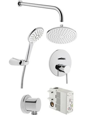 Artema Minimax S Minimax S Ankastre Duş Seti (Rain L, Snow 3f)  -  A49273