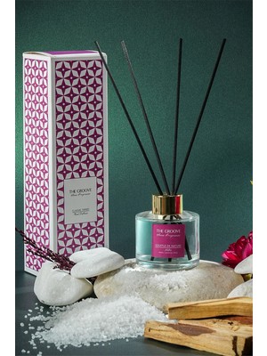 The Groove Sakura Japon Kiraz Çiçeği 100 ml Silindir Çubuklu Oda Kokusu Parfümü Şeffaf Souffle De Nature