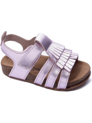 Sanbe 510 Z 2005 21-25 Kız Deri Çocuk Sandalet