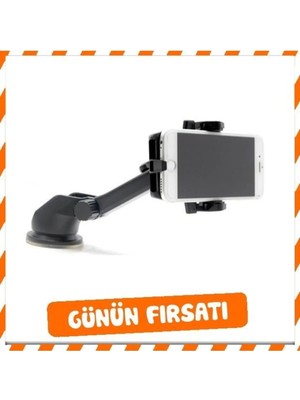Buççin Online Mağaza Vantuzlu Masaüstü Telefon Tutucu Stand Telefon Sabitleyici Kullanım Kolaylığı Sağlar Cam