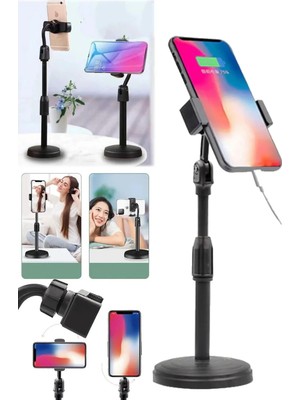 Buççin Online Mağaza Siyah Telefon Standı Ayaklık MT6620 Siyah Plastik