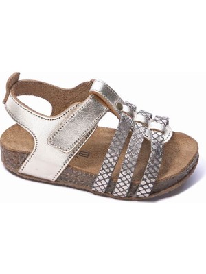Sanbe 510 Z 2007 21-25 Kız Deri Çocuk Sandalet