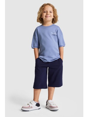 U.s. Polo Assn. Erkek Çocuk Lacivert Şort (Örme) 50279616-VR033