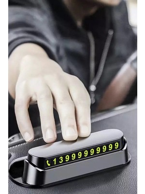 Buççin Online Mağaza Araç Parktel Park Numaratörü Gümüş Gri Gümüş