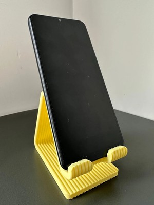 Buççin Online Mağaza Telefon Tutucu Stand Sarı Plastik