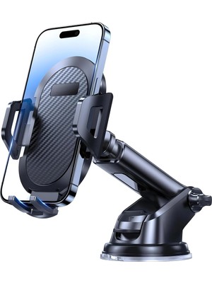 Buççin Online Mağaza Araç Telefon Tutucu, Araba Için Cep Telefonu Tutucu, Tüm Akıllı Telefonlarla Uyumlu - 360° Dönebilen