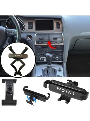 Buççin Online Mağaza Audi Q7 Cep Telefonu Tutacağı Havalandırma Robotik Açılır Kapanır 2006 - 2014 Arası - Caraks Siyah