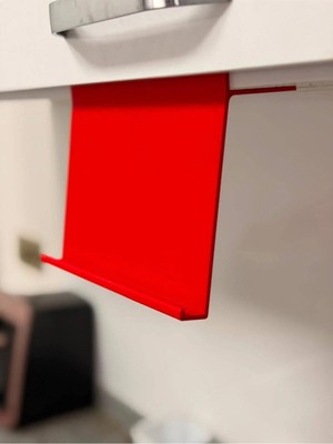 Buççin Online Mağaza Dolap Içi Mutfak Telefon Tutucu Kırmızı Plastik