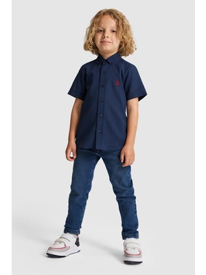 U.s. Polo Assn. Erkek Çocuk Mavi Pantolon (Jean) 50321487-DN0022