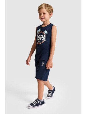U.s. Polo Assn. Erkek Çocuk Lacivert Pijama Takım 50328673-VR033