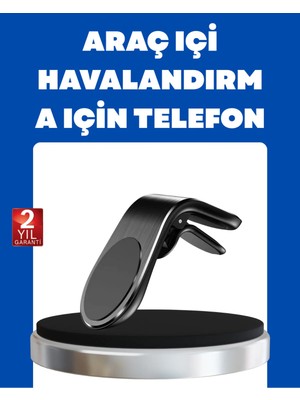 Buççin Online Mağaza Araç Içi Telefon Tutucu - Gold Vestel Venus Z20 Uyumlu Siyah