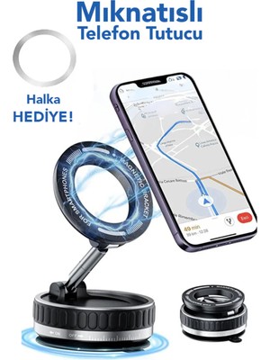 Buççin Online Mağaza Araba Içi Mıknatıslı Telefon Tutucu Silver Infinix Hot 8 Uyumlu Pembe Metal