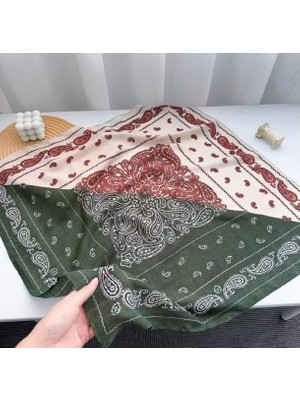Venüs Design Desenli Şal-Fular 70X70