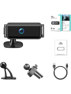 Buççin Online Mağaza Araç Içi Telefon Tutucu - Silver Samsung K Zoom Uyumlu Siyah
