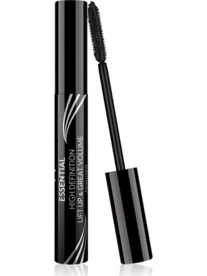 Golden Rose Essential High Definition and Liftup and Great Volume Mascara - Black - Lift Up Ekstra Hacim Veren Maskara