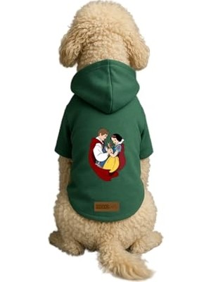 Die Grup Baskılı Içi Polarlı Köpek ve Kedi Kıyafeti & Elbisesi - Turuncu Renk Kapüşonlu Hoodie B36DF, Xs