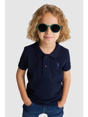 U.s. Polo Assn. Erkek Çocuk Lacivert Tişört Basic 50320118-VR033