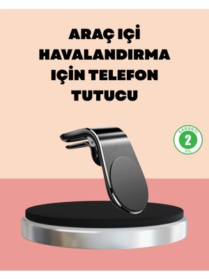 Buççin Online Mağaza Araç Içi Telefon Tutucu - Silver Samsung J100 Uyumlu Siyah