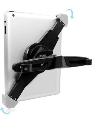 Buççin Online Mağaza Araç Içi Telefon Tutucu - Silver Huawei Y9 2018 Uyumlu Siyah