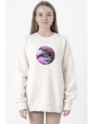 Tshirthane Linkin Park From Zero Beyaz Kadın 2ip Sweatshirt