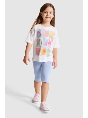 U.s. Polo Assn. Kız Çocuk Beyaz Pijama Takım 50326618-VR013