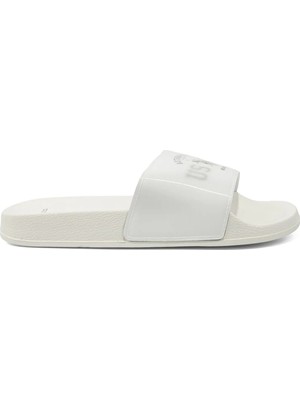 U.s. Polo Assn. Arwen Glb Beyaz Kadın Terlik
