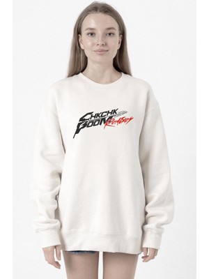 Tshirthane Stray Kids Chk Chk Boom Beyaz Kadın 2ip Sweatshirt