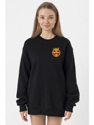 Tshirthane Dragon Ball Z Anime Cool Style Siyah Kadın 2ip Sweatshirt