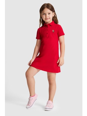 U.s. Polo Assn. Kız Çocuk Kırmızı Elbise (Örme) 50325597-VR171