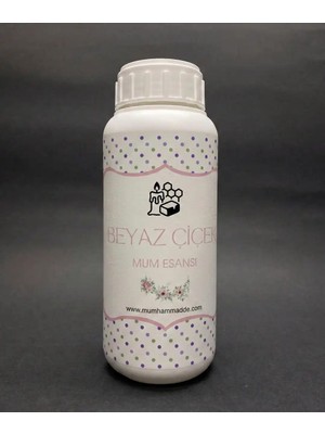 Beyaz Çiçekler Mum Esansı 50 ml